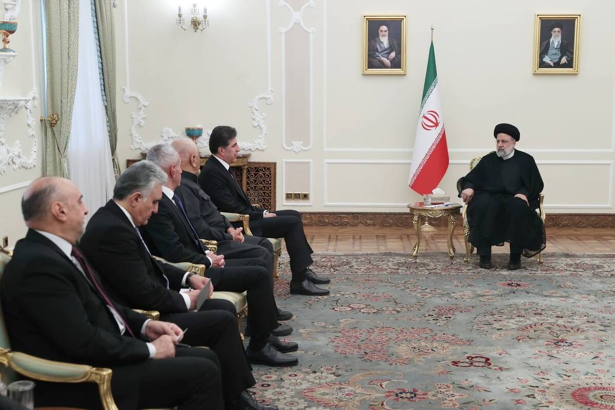 رئیسی: از سوءاستفاده صهیونیستها علیه ایران جلوگیری کنید/ بارزانی: حرمت کمکهای ایران را نگه میداریم
