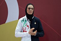 واکنش عجیب و ناراحتی شهربانو منصوریان در مراسم تجلیل از قهرمانان سال 1402+ فیلم