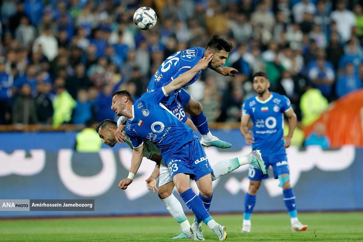 درگیری حامدیفر با هافبک ذوب آهن از زوایایی متفاوت+تصاویر