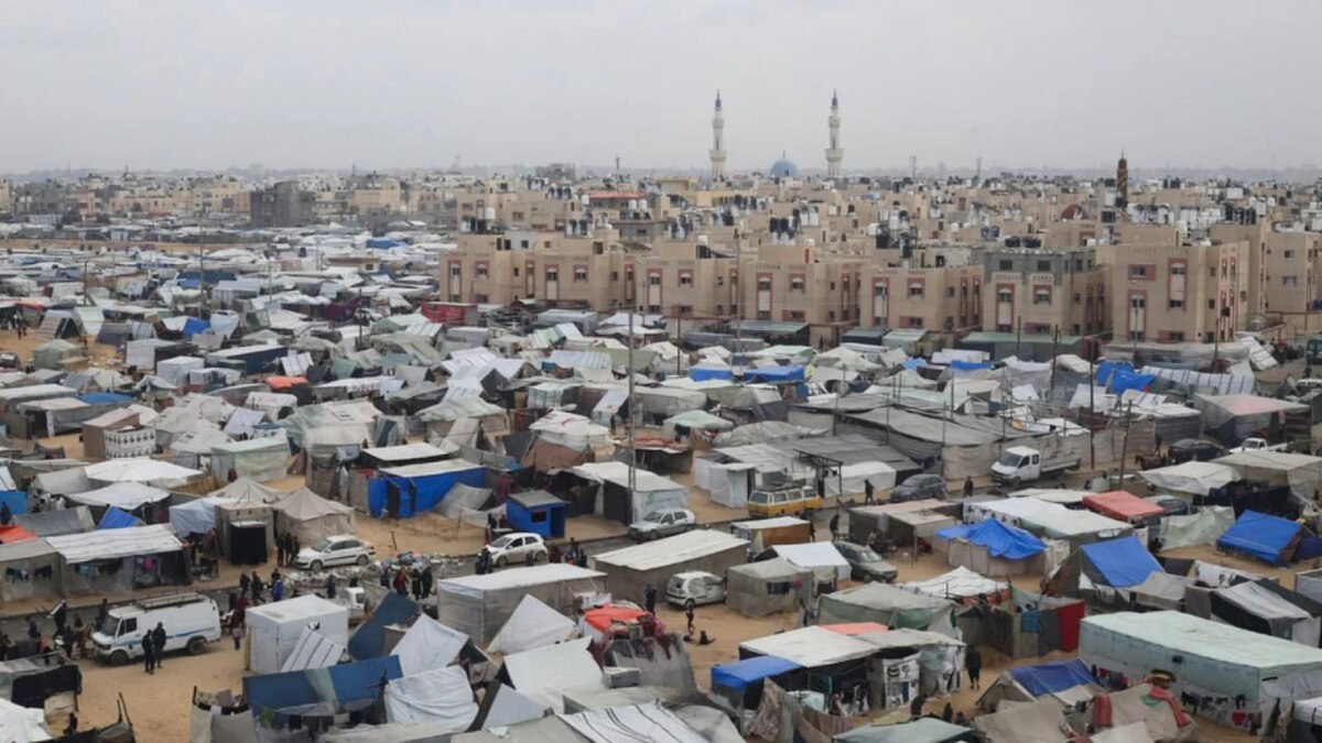آنروا: ۸۰ هزار فلسطینی از رفح گریختهاند+ فیلم