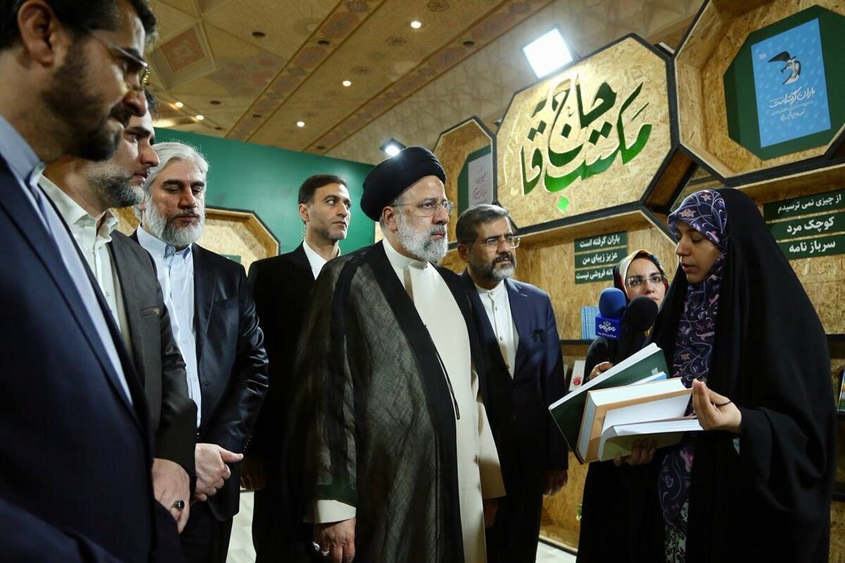رئیسی: نمایشگاه کتاب زمینهای برای تبادل افکار اهالی کتاب است