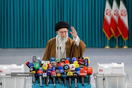 حضور رهبر انقلاب در دور دوم انتخابات مجلس شورای اسلامی