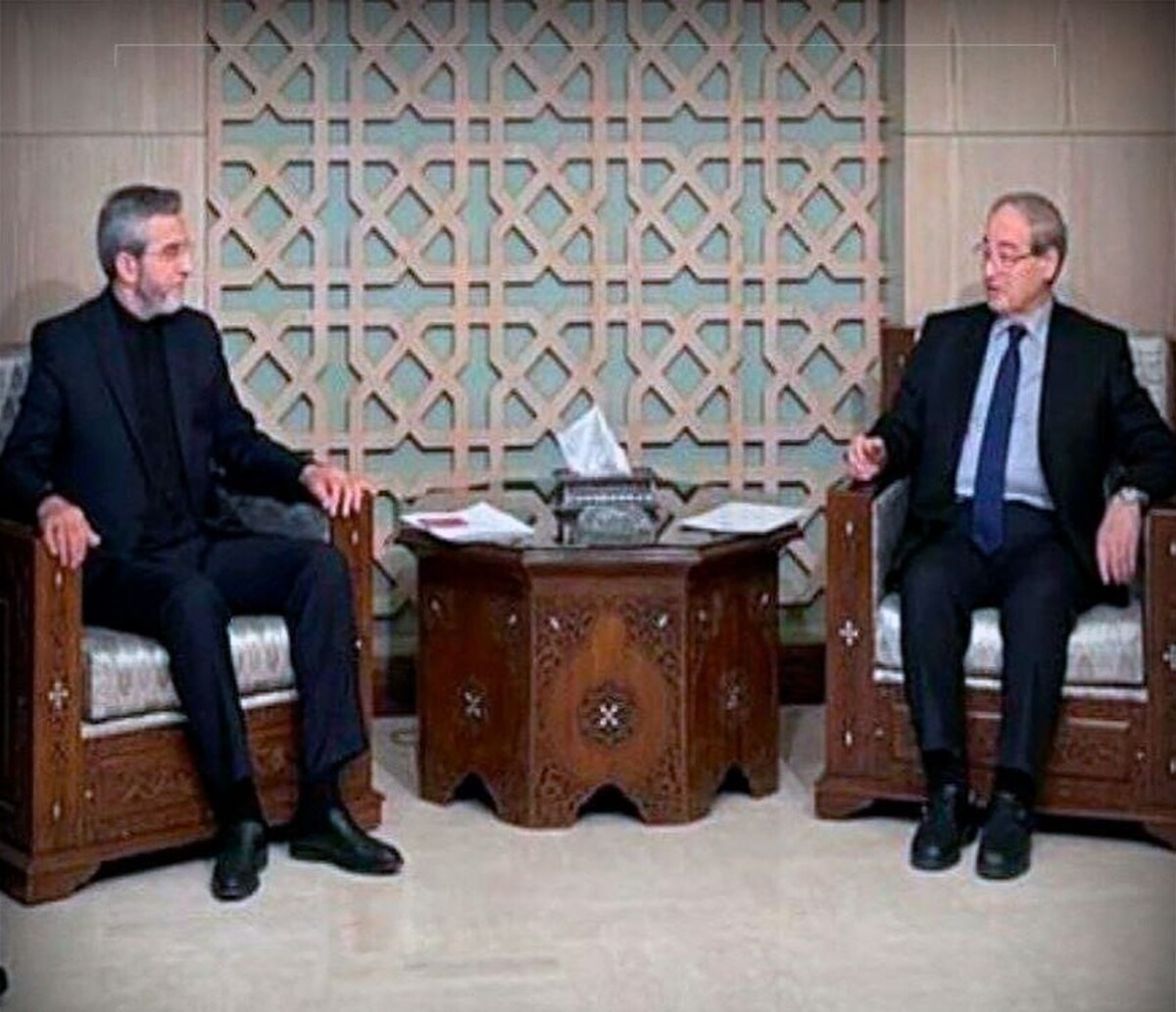 باقریکنی با وزیر خارجه سوریه دیدار کرد
