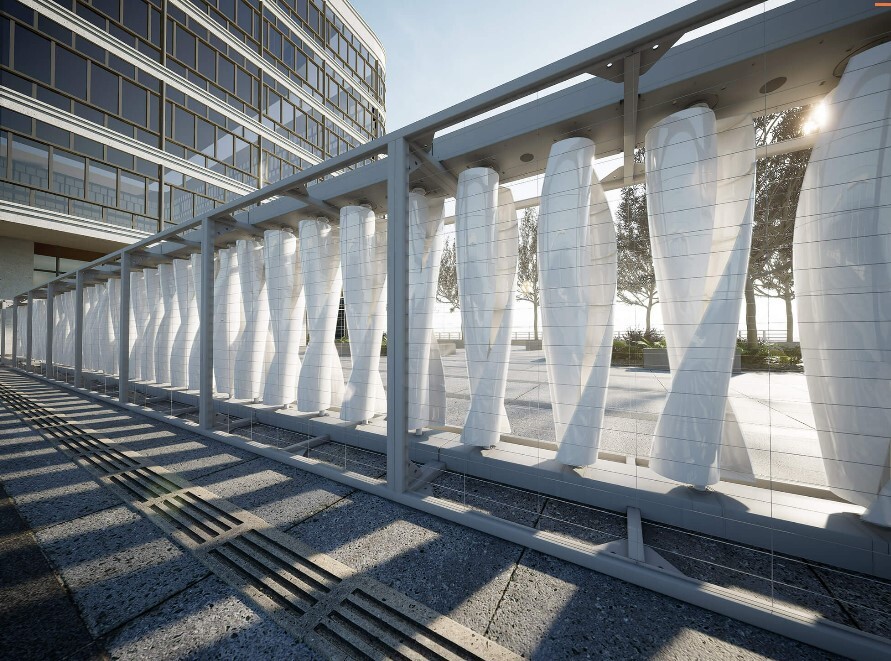 دیوار بادی راه حل جدید برای تولید برق خانگی دیوار بادی راه حل جدید برای تولید برق خانگی