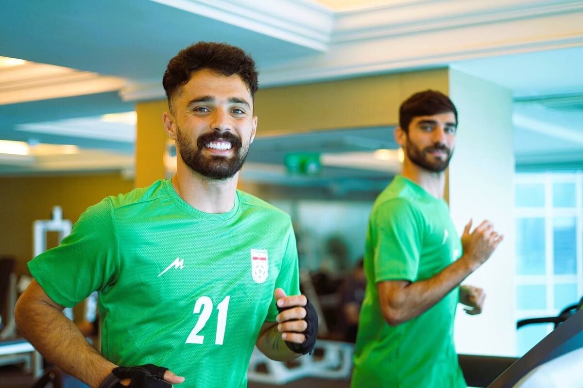 تمرین ریکاوری ملیپوشان پس از بازی با هنگکنگ