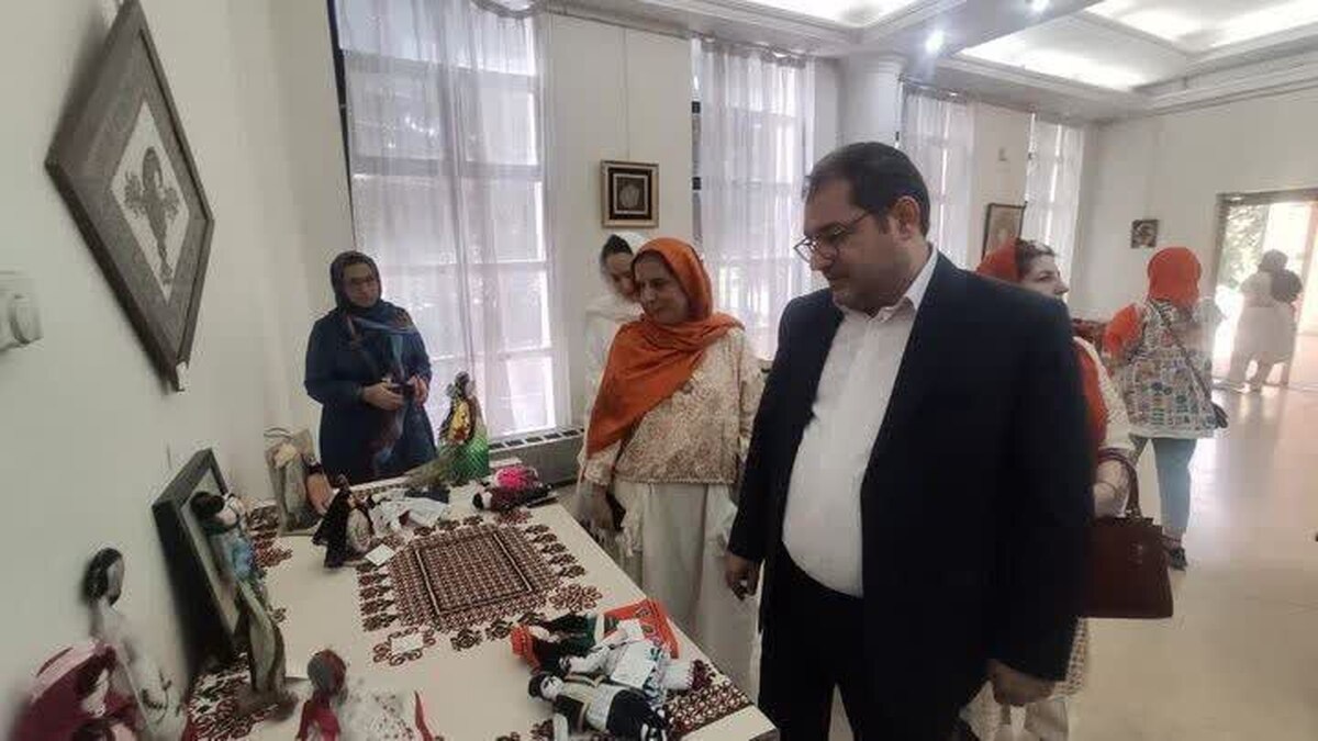 سوکا؛ دومین نمایشگاه ملی رودوزیهای سنتی برگزار شد