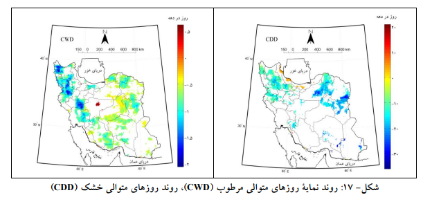 ارزیابی تغییرات شاخصهای حدی بارش در ایران ارزیابی تغییرات شاخصهای حدی بارش در ایران