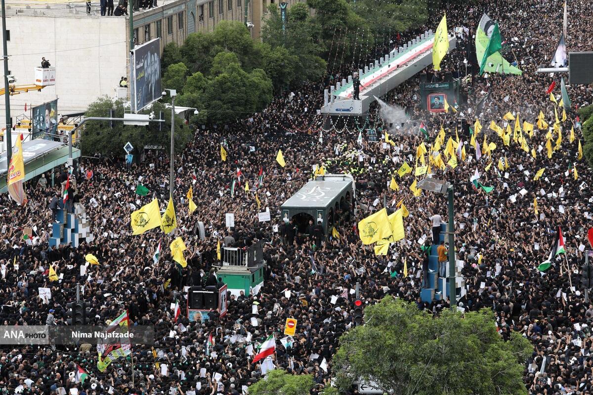 پیکر شهیدان رئیسی و امیرعبداللهیان به مشهد و ری رفتند