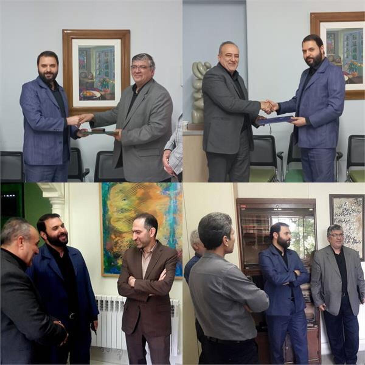 معاون امور هنری اداره کل هنرهای تجسمی معارفه شد