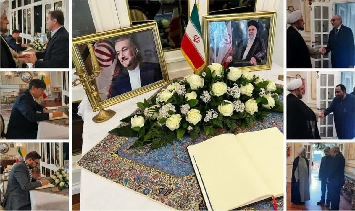 امضای دفتر یادبود شهدای خدمت در وزارت خارجه+ فیلم