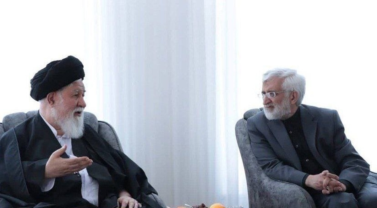 حضور سعید جلیلی در منزل شهید رئیسی