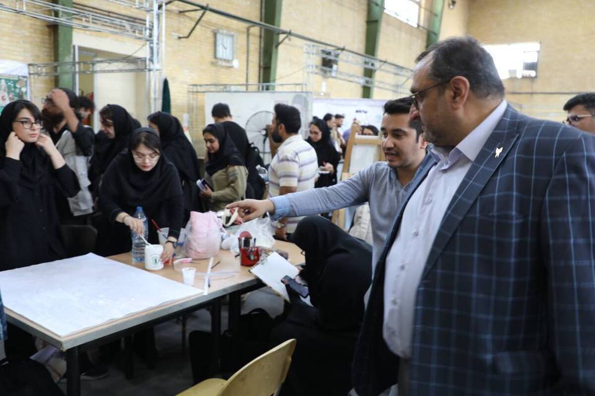 نمایشگاه دومین رویداد صدرا در دانشگاه آزاد اسلامی واحد تهران جنوب کار خود را آغاز کرد