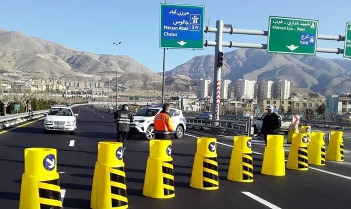 جاده چالوس مسدود شد