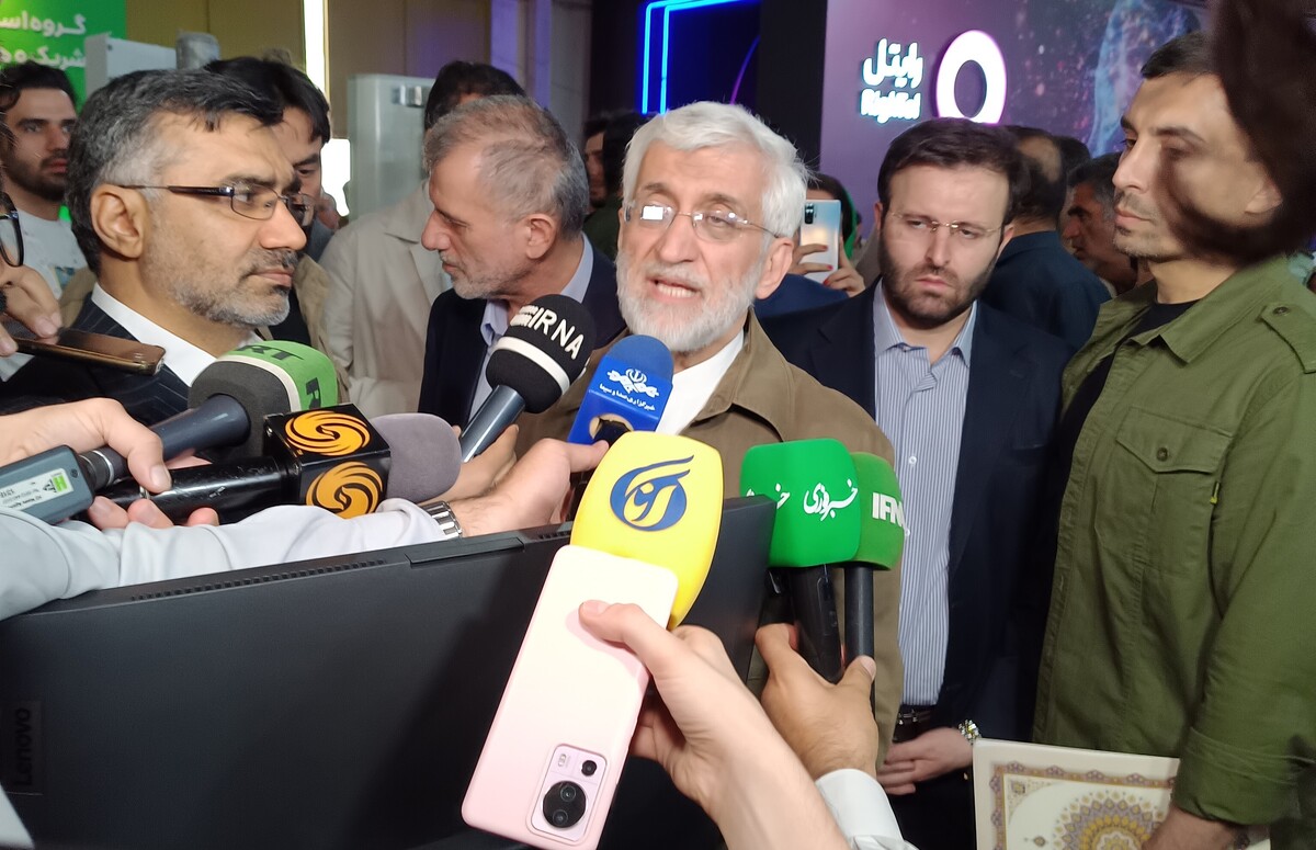 بازدید سعید جلیلی از نمایشگاه الکامپ و گفتوگو با فعالان صنفی+ فیلم