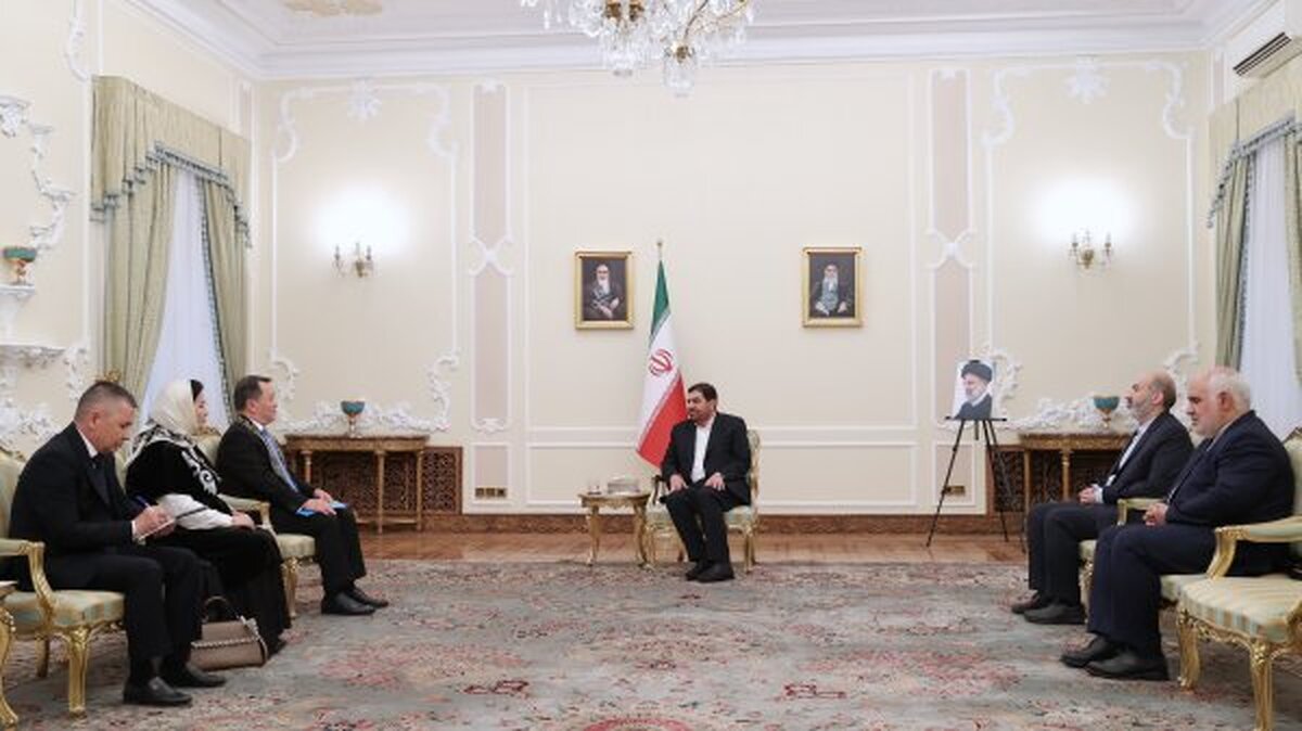 مخبر: راهاندازی کریدور شمال-جنوب تاثیر زیادی در ارتقای همکاریهای ایران و قزاقستان و نیز دیگر کشورهای منطقه دارد