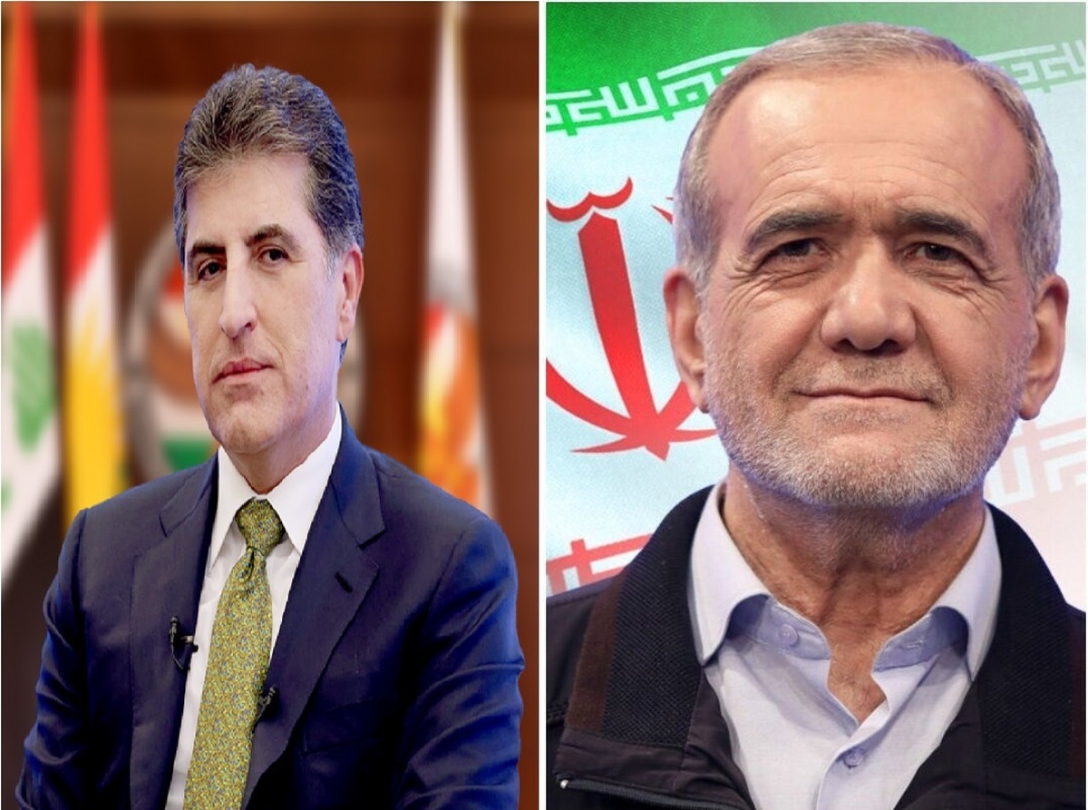 بارزانی به پزشکیان تبریک گفت