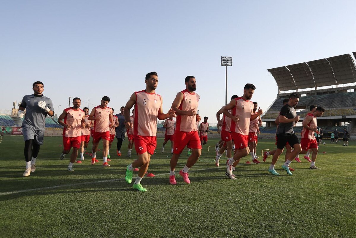 بازگشت صادقی به تمرینات پرسپولیس+عکس