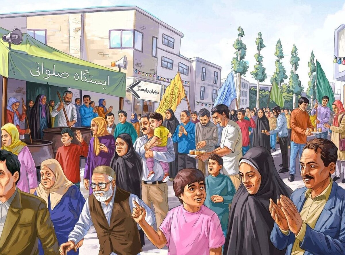 ثبت نام ۲۵۰۰ موکب برای مهمانی ۱۰ کیلومتری غدیر/ پخش زنده از ۴ میدان اصلی تهران