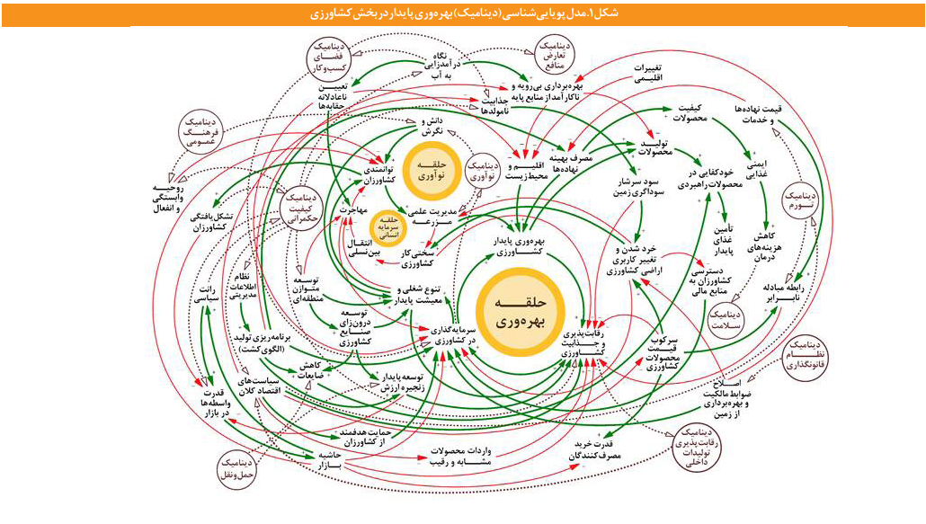 ساختار پویایی شناسی بهره وری پایدار در بخش کشاورزی ساختار پویایی شناسی بهره وری پایدار در بخش کشاورزی