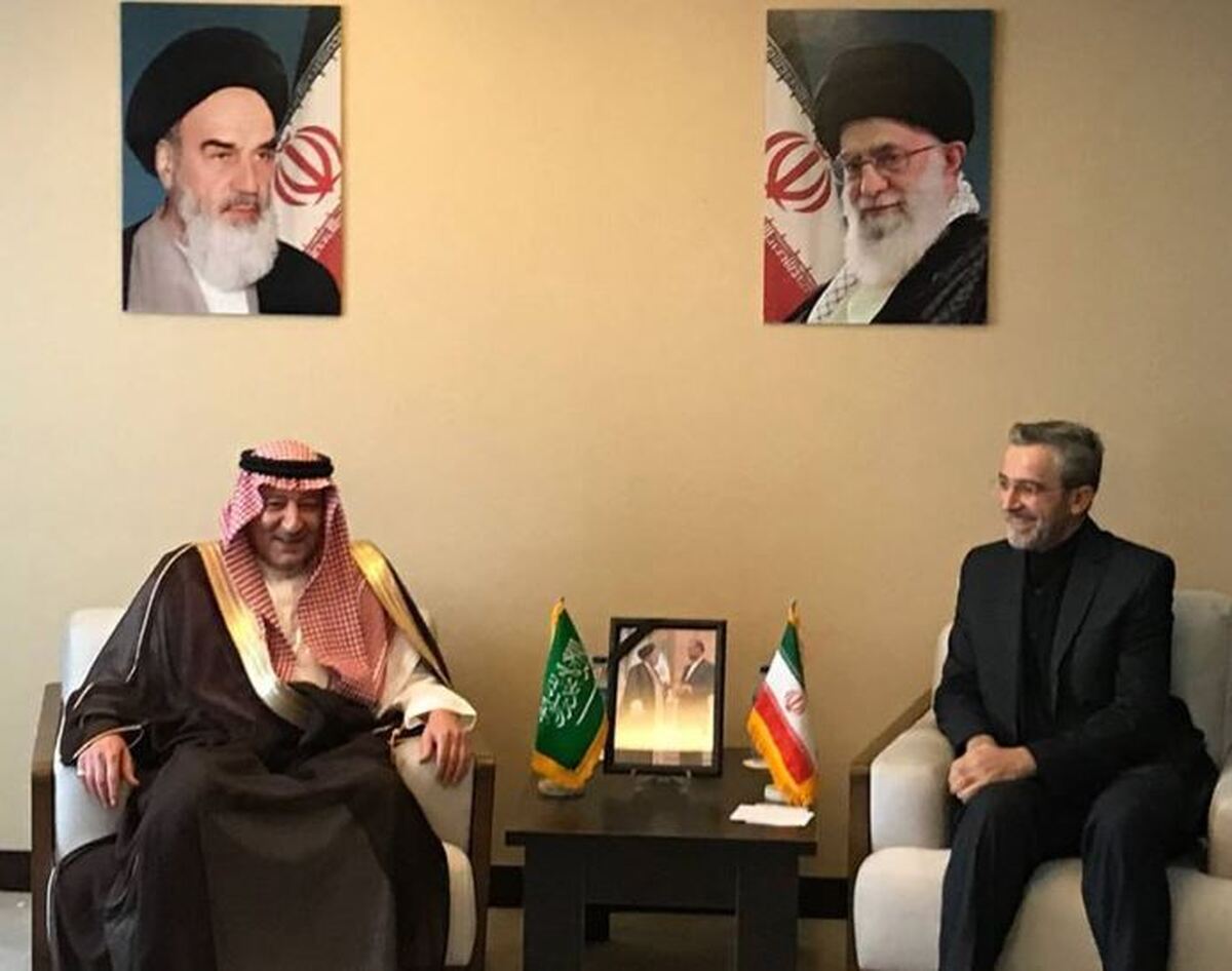 دیدار قائم مقام وزارت خارجه عربستان با علی باقری