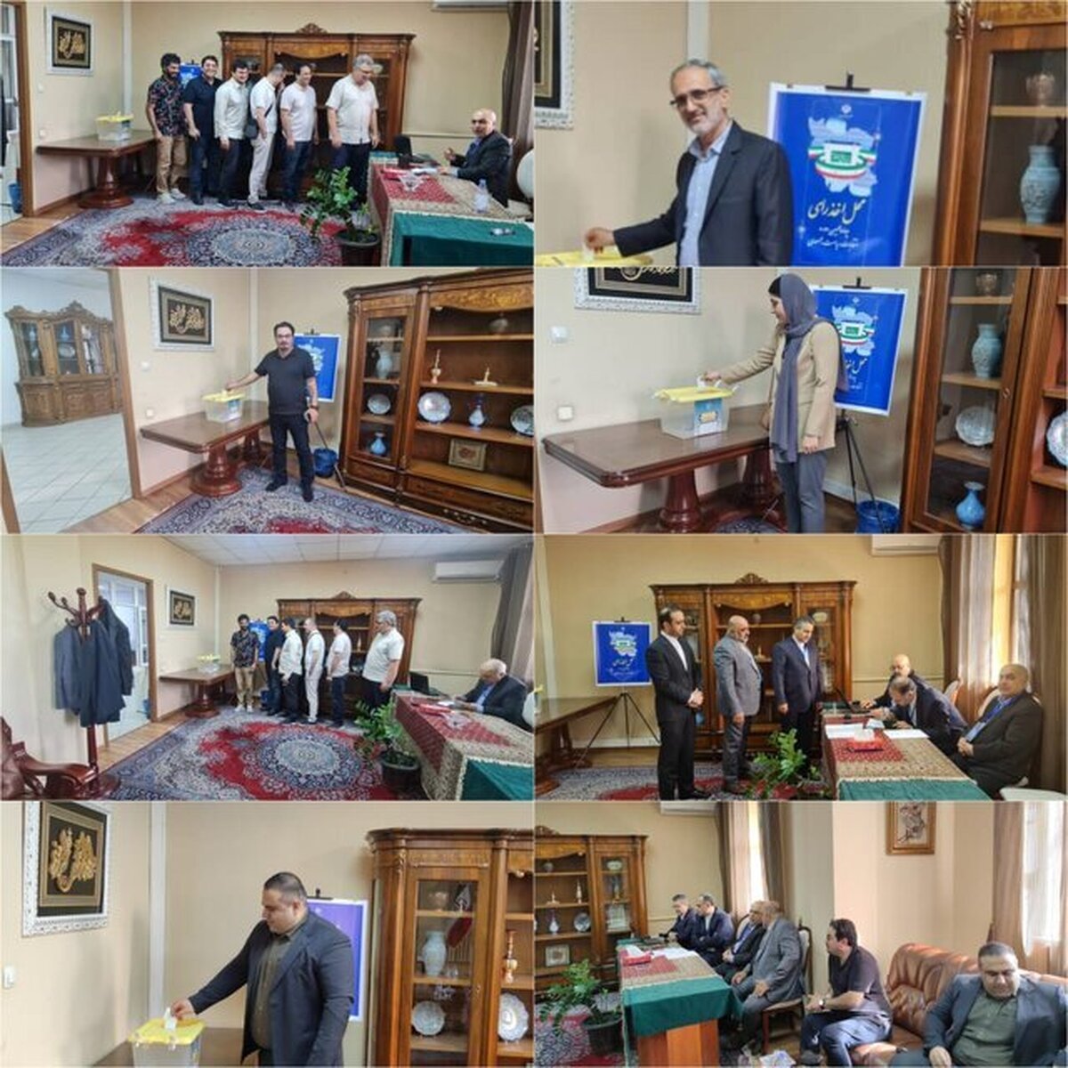 برگزاری انتخابات ریاستجمهوری ایران در قزاقستان، آلماتی و آکتائو