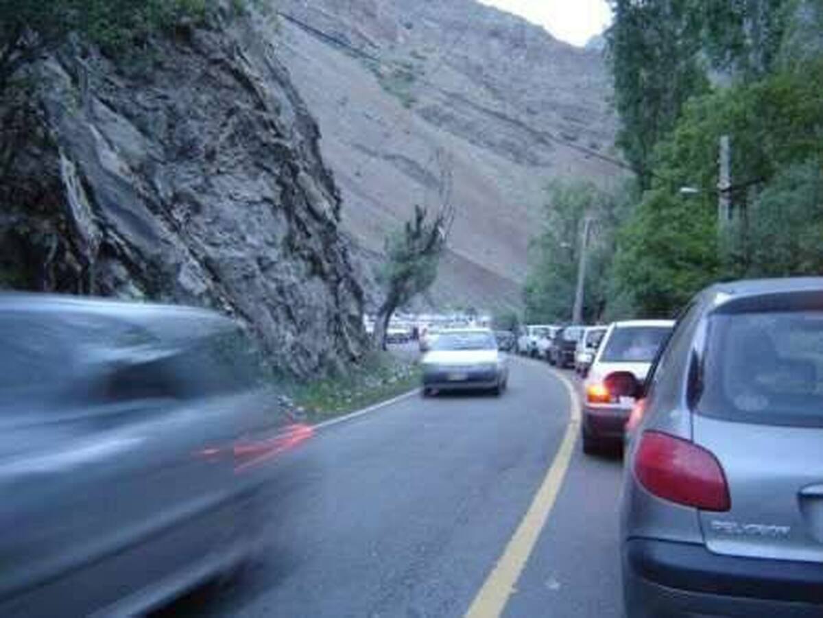 جاده چالوس یکطرفه میشود