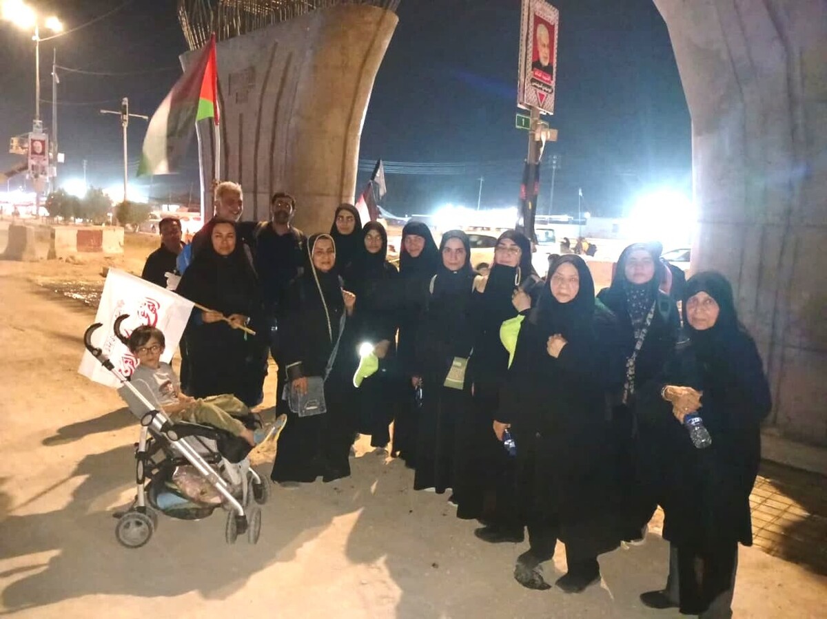 جزئیاتی از اعزام کاروان دانشگاهیان دانشگاه آزاد بوشهر به پیادهروی اربعین حسینی