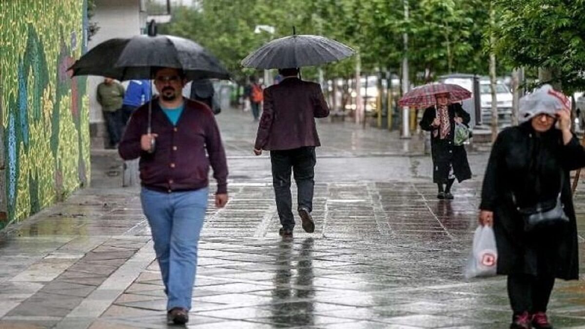 بارشهای پراکنده در شمال کشور
