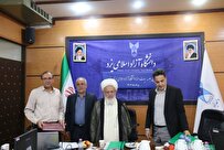 تجلیل از عامل راهاندازی ۱۵ آزمایشگاه و کارگاه برق در دانشگاه آزاد اشکذر