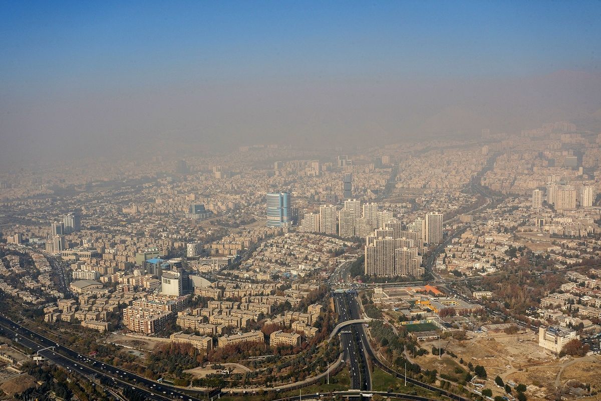 پایتخت در مرز آلودگی