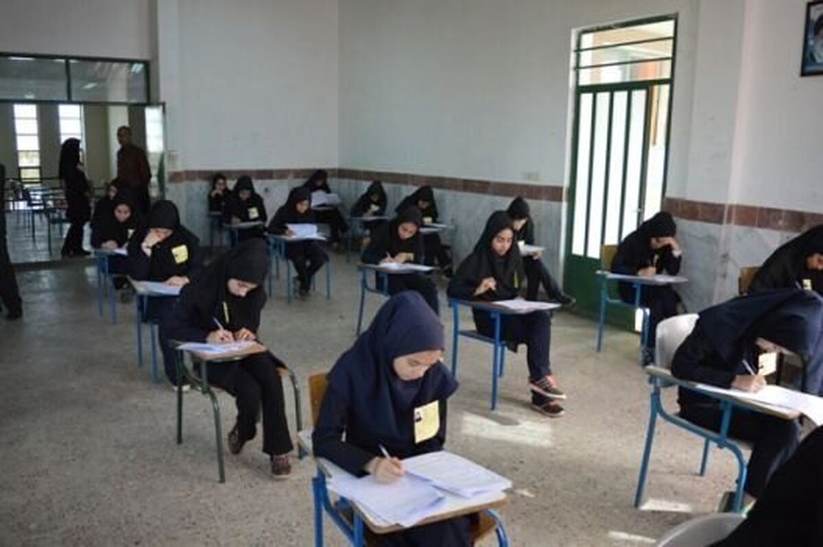 حذف برخی از سؤالات دروس امتحانات نهایی توزیع نمره سوالات حذفی بین سایر سؤالات