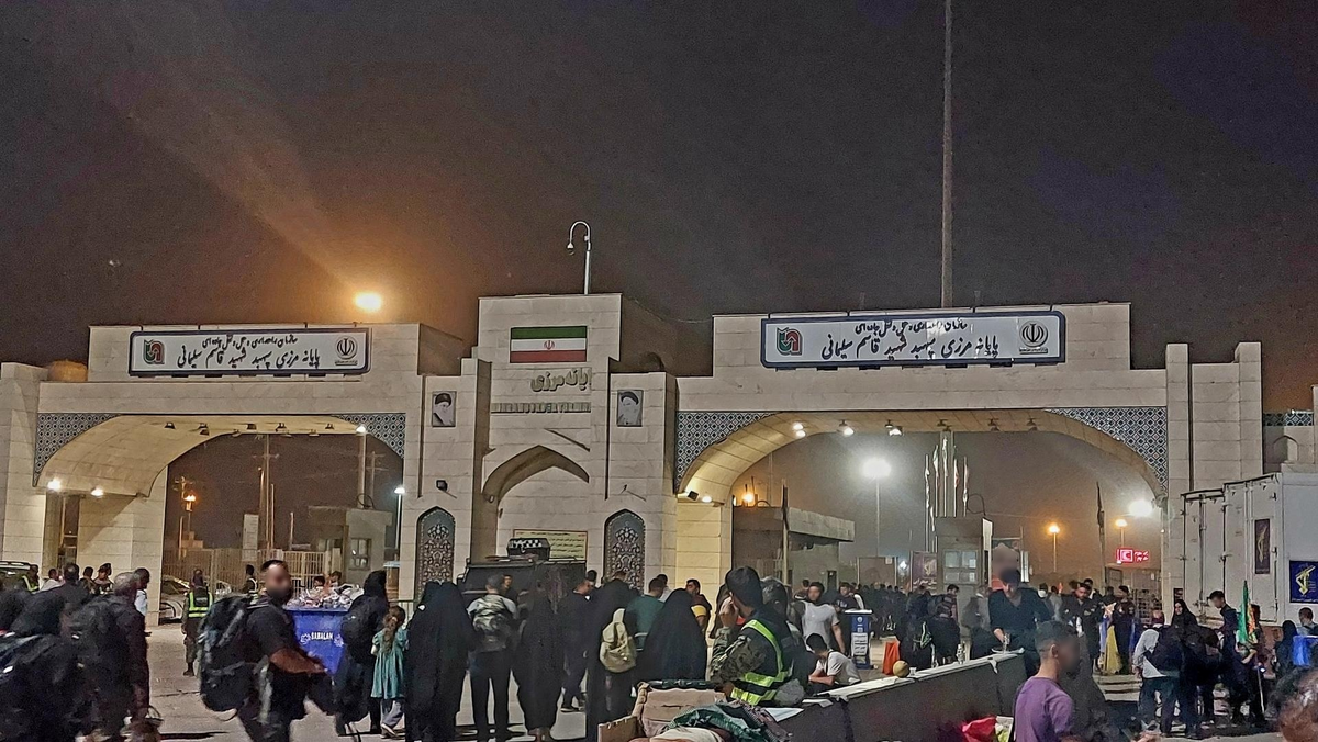 ورود اتباع خارجی به مرز مهران در ایام اربعین ممنوع است