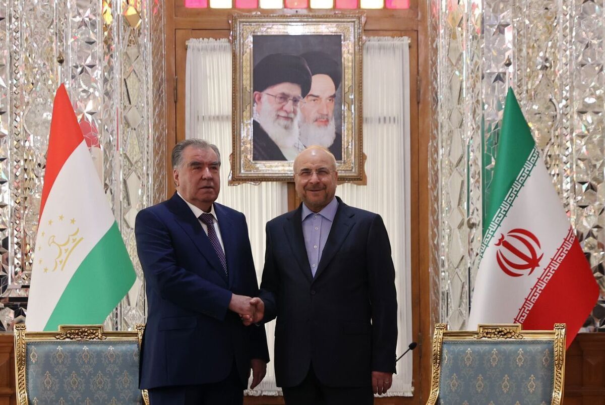 رئیسجمهور تاجیکستان با قالیباف دیدار کرد