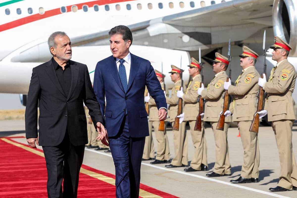 رئیس جمهور با نیچروان و مسعود بارزانی به گفتوگو پرداخت