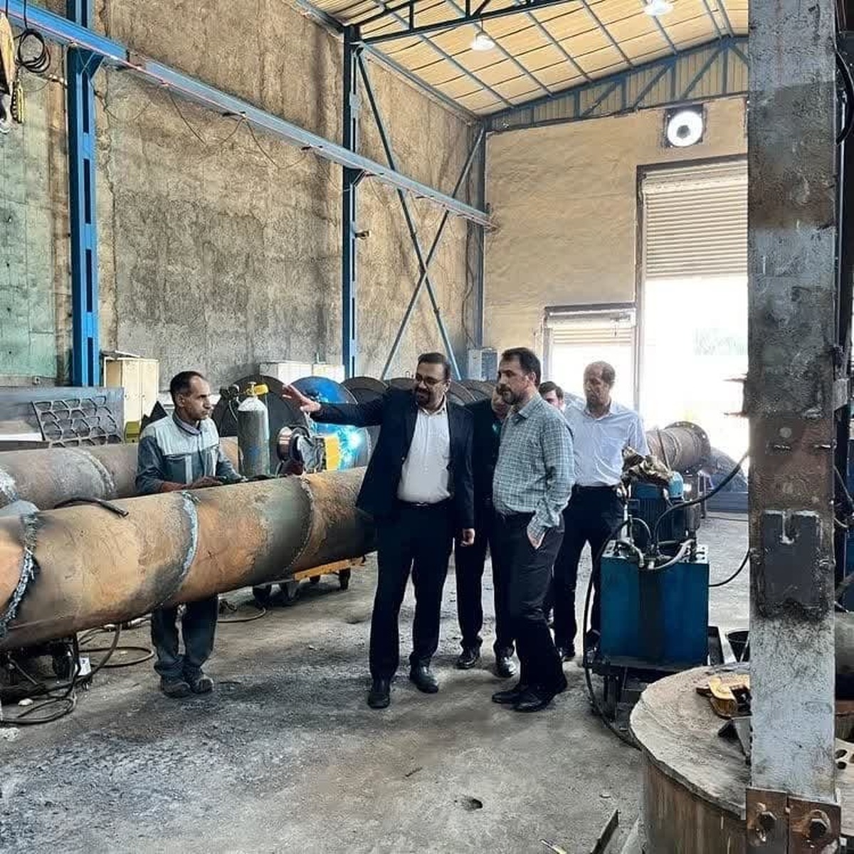 بازدید مدیرکل شبکه آزمایشگاهی و مراکز تحقیقاتی دانشگاه آزاد اسلامی از واحد سیرجان