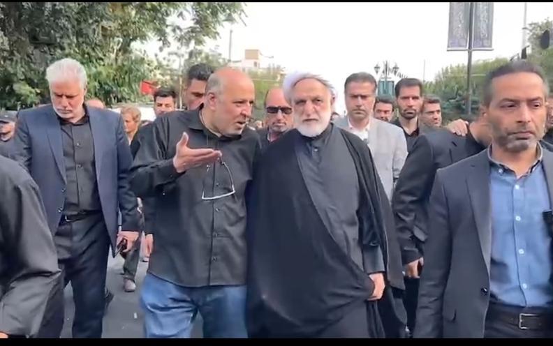 حضور رئیس قوه قضاییه در راهپیمایی جاماندگان اربعین حسینی در تهران حضور رئیس قوه قضاییه در راهپیمایی جاماندگان اربعین حسینی در تهران