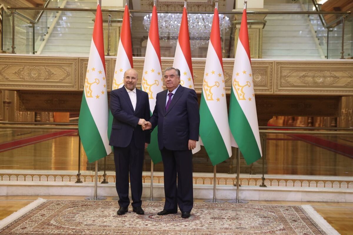 قالیباف با رئیسجمهور تاجیکستان دیدار کرد
