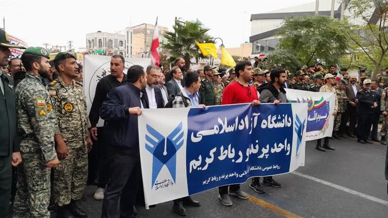 غریو «مرگ بر اسرائیل» و «مرگ بر آمریکا» دانش‌آموزان بر سر استکبار؛ همدردی با کودکان فلسطینی و لبنانی