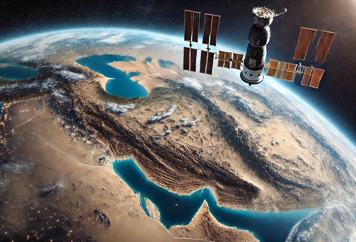 گذرهای پرنور ایستگاههای فضایی از آسمان تهران + فیلم عبور ISS از خلیج فارس