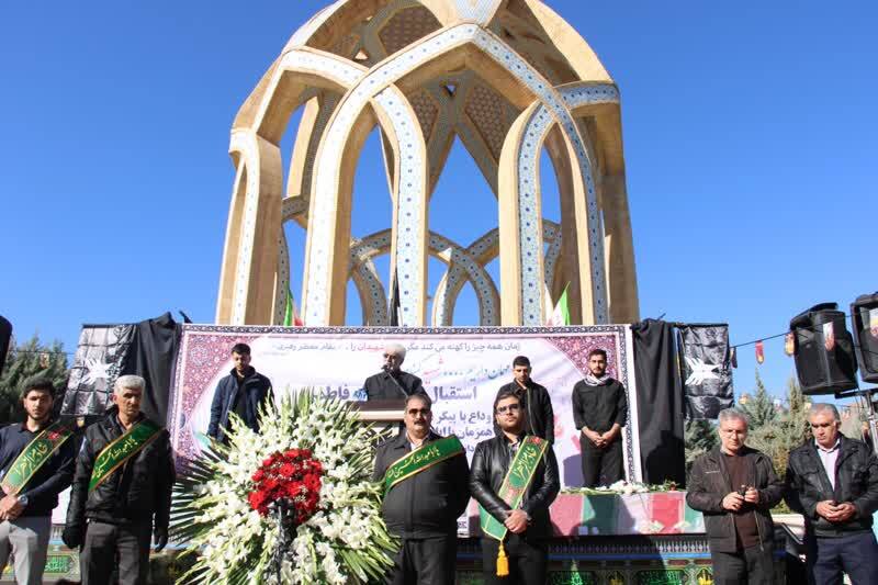 شاهرخی: با شهید و شهادت باید نیرویمان برای رسیدن به اهداف انقلاب محکمتر شود شاهرخی: با شهید و شهادت باید نیرویمان برای رسیدن به اهداف انقلاب محکمتر شود