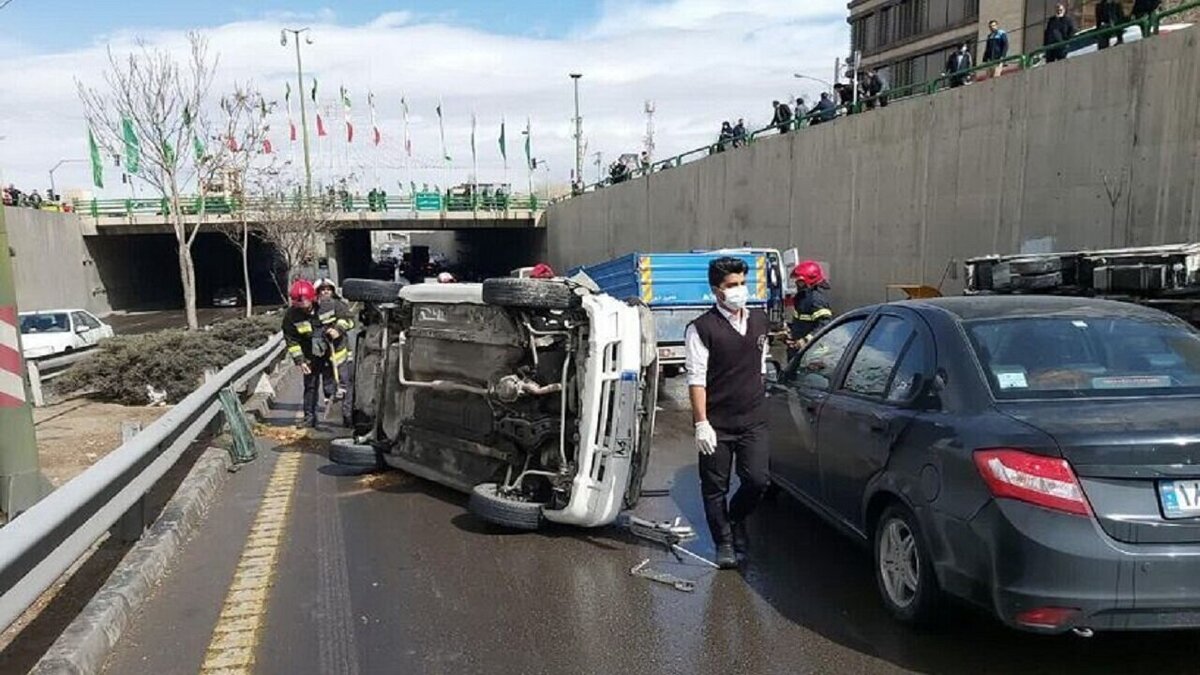 کاهش تصادفات منجر به فوت در پایتخت طی یک هفته اخیر