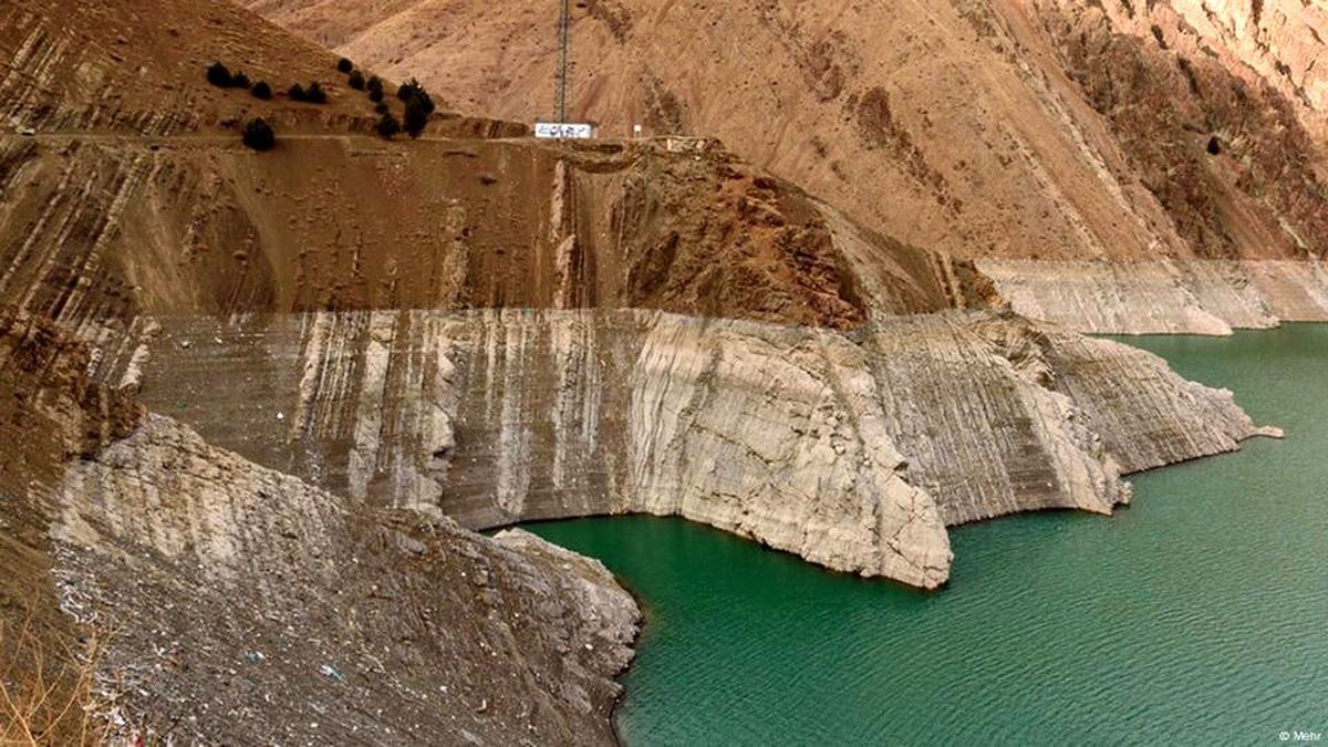 حجم مخازن سدهای چهارگانه تهران کاهش یافت