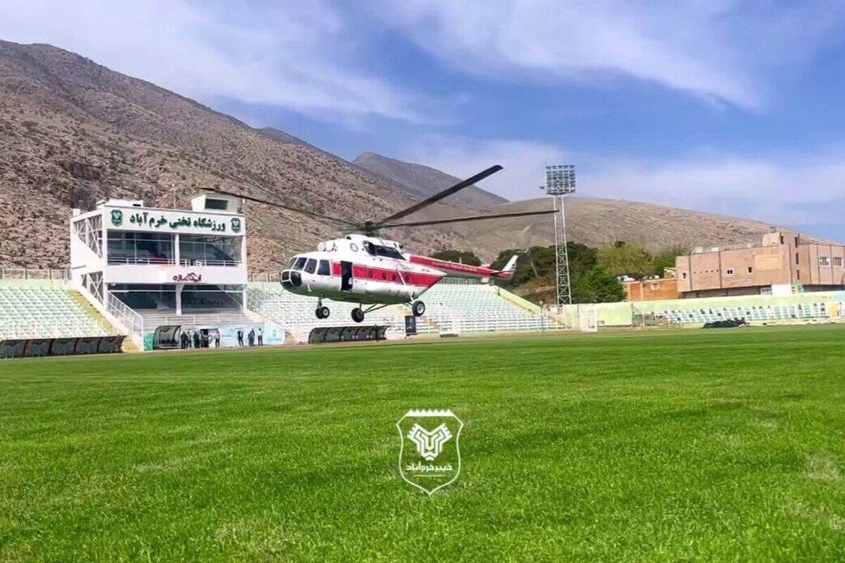 واکنش باشگاه خیبر به حواشی پیرامون پرواز بالگرد در ورزشگاه تختی خرمآباد