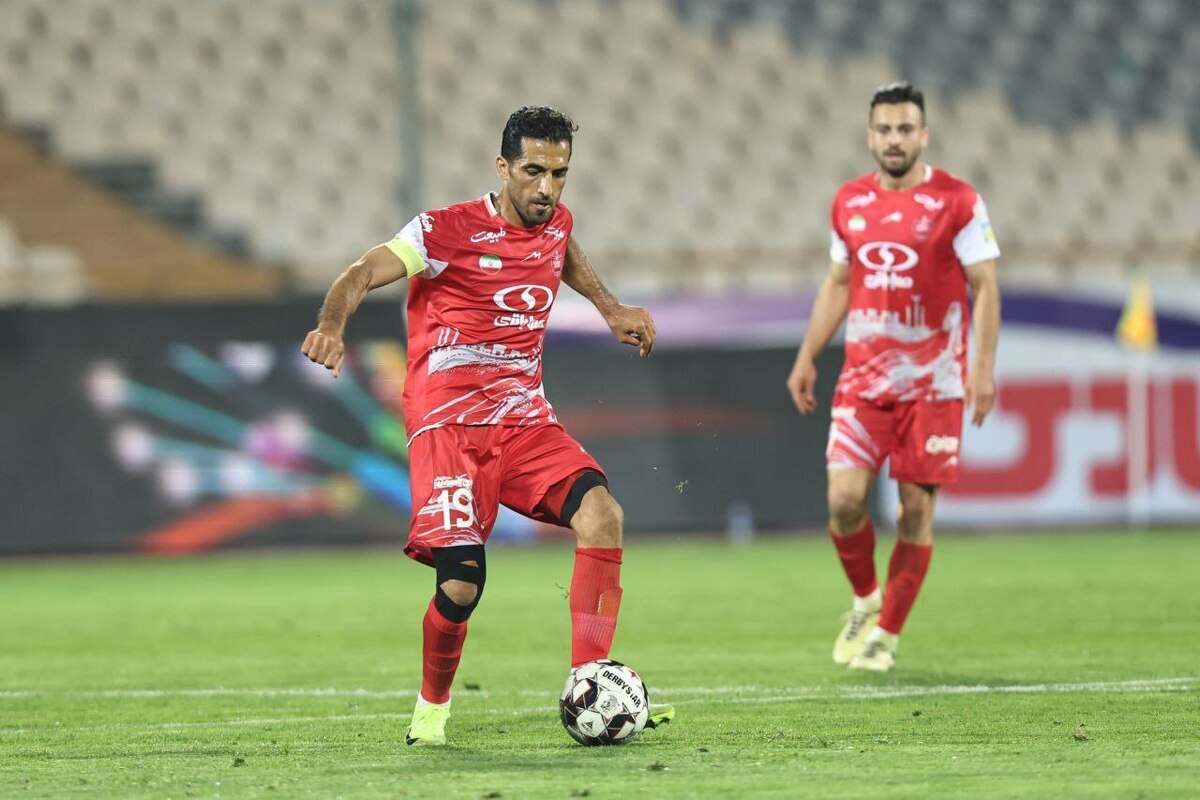 وحید امیری به رکورد ۲۵۰ بازی با پیراهن پرسپولیس رسید