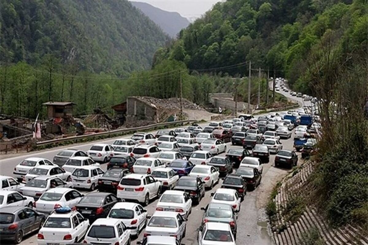 ترافیک در محورهای شمالی کشور ادامه دارد
