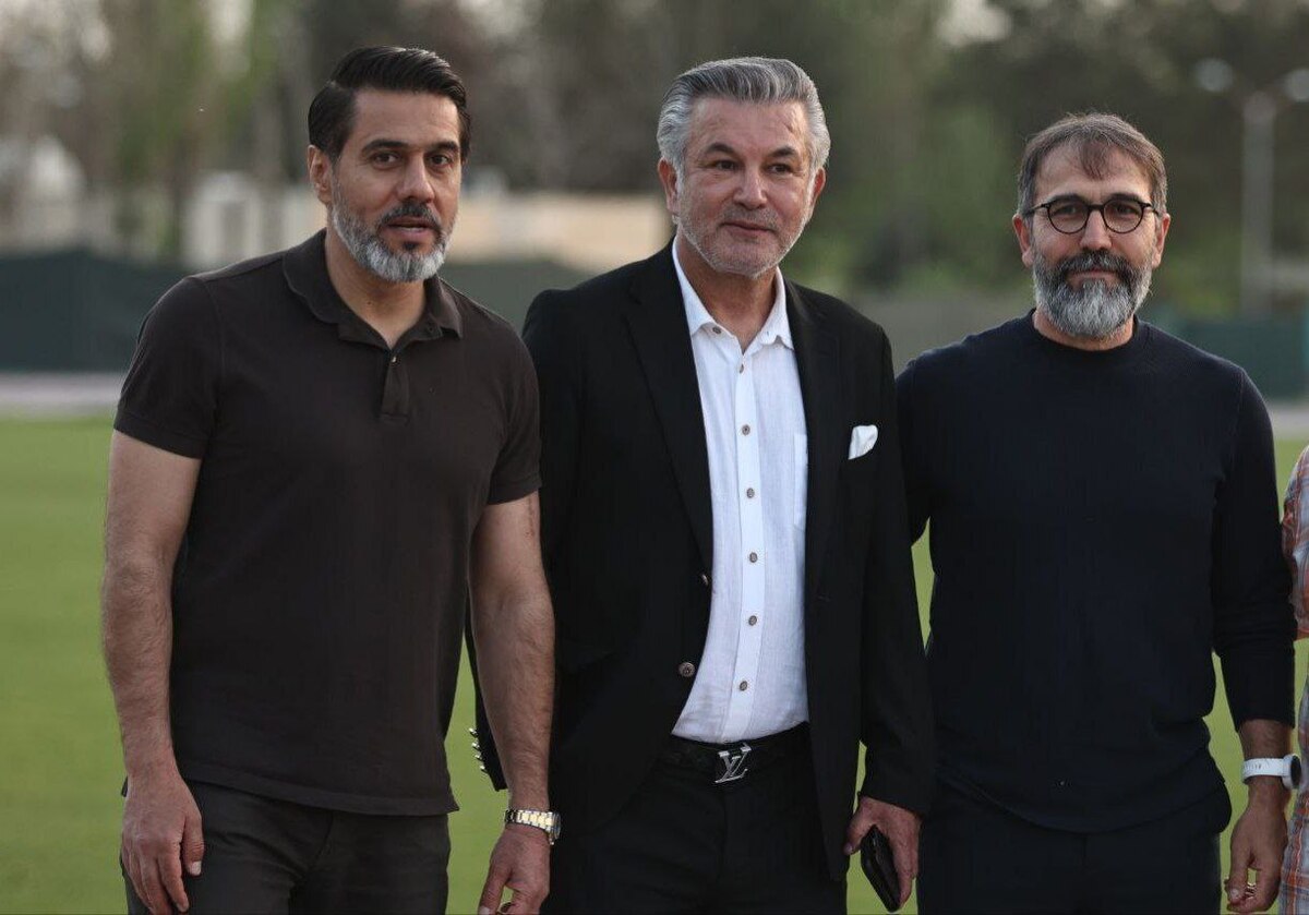 تمرین پرسپولیس با حضور دو میهمان ویژه