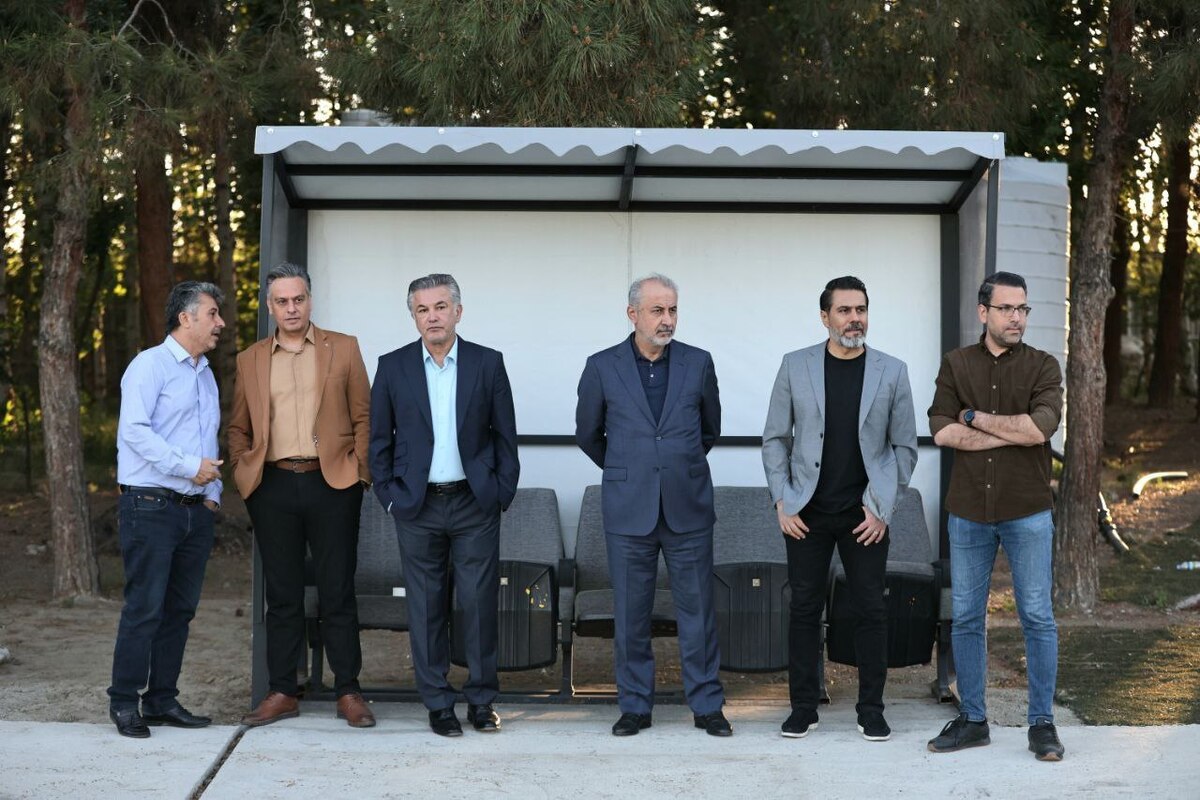 جلسه درویش با پیروانی و کارتال پس از تمرین پرسپولیس