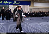 حاشیه نگاری آنا از دیدار نوروزی اقشار مختلف مردم با رهبر انقلاب