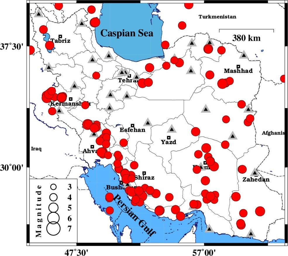 گزارش زمینلرزههای مهم سال ۱۴۰۳ در ایران گزارش زمینلرزههای مهم سال ۱۴۰۳ در ایران