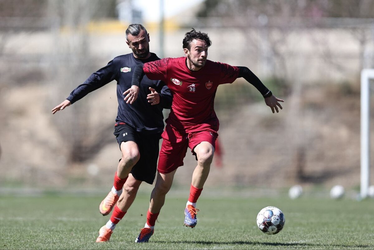دیدار تدارکاتی پرسپولیس با دو گل دورسون تمرین سرخپوشان فردا تعطیل شد